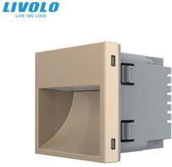 LIVOLO Modul lampa de orientare scara Auriu (VL-FCL1-2AP)