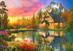 Bluebird Puzzle 90193 - The Mountain Cabin - 1000 db-os puzzle (90193)