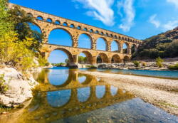 Bluebird Puzzle 90376 - Pont du Gard, France - 1000 db-os puzzle (90376)