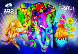 Bluebird Puzzle 90427 - Zoo d'Amnéville - Luminescence - 1000 db-os puzzle (90427)