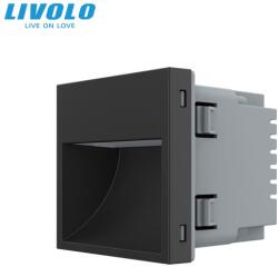 LIVOLO Modul lampa de orientare scara Negru (VL-FCL1-2BP)