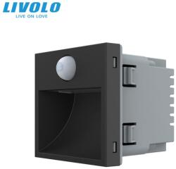 LIVOLO Modul lampa de orientare scara, cu senzor miscare Negru (VL-FCL-2BP)