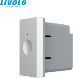LIVOLO Modul intrerupator simplu tactil, 1M, cap scara / cap cruce Gri (VL-FC1S-1IP)
