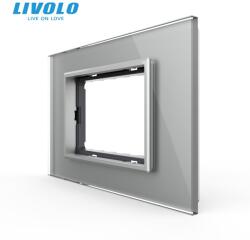 LIVOLO Rama de sticla, standard italian, 3M Gri (VL-P9E-3I)