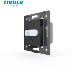 LIVOLO Modul intrerupator cu senzor de prezenta / miscare PIR Negru (VL-C7-FCU-2BP)