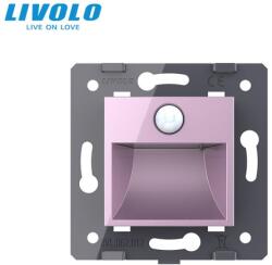 LIVOLO Modul lampa de orientare scara, cu senzor miscare Roz (782800517)