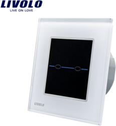 LIVOLO Intrerupator dublu, seria R Alb (Vl-C702-31)