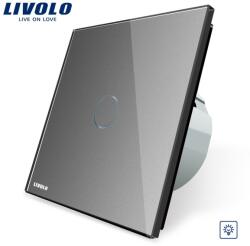 LIVOLO Intrerupator simplu, dimabil Gri (VL-C701D-11/12-3)