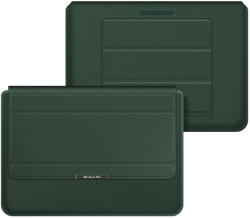  Carcasa 4in1 pentru laptop cu diagonala de pana la 15, 6" verde inchis Geanta, rucsac laptop