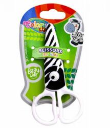 Colorino Zebra biztonsági műanyag gyerek olló - Colorino (37275-ZEBRA)