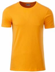 Daiber Tricou clasic pentru bărbați din bumbac organic 8008 - Aurie galbenă | XL (8008-1755178)