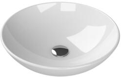 CeraStyle - Top Counter pultra ültethető porcelán mosdó - ZERO - O - Ø 46 cm (OC052E81W003Y01102) - globalvivamarket