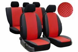 Hyundai Elantra (V, VI) Univerzális Üléshuzat PERLINE Eco bőr piros színben (UNI2-HYUElan)