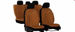 AUDI A4 (B5, B6, B7) Univerzális Üléshuzat Comfort Alcantara barna színben (COMBAR-AUDA4)