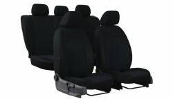 Seat Ibiza (IV, V) Univerzális Üléshuzat Caro PREMIUM kötött kárpit fekete színben (CAROF-SEAIbiz)