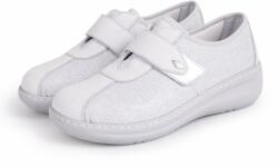 Vlnka Női bőr tornacipő "Iva" - fehér felnőtt cipő méret 38