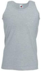 Fruit of the Loom F06 ujjatlan, sportos trikó, ATHLETIC VEST, Heather Grey - 4XL (F061512)