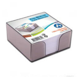 Bluering Kockatömb tartó műanyag 10x10x4, 5cm, Bluering® füst - iroszer24