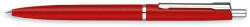 ICO Golyóstoll nyomógombos 0, 8mm, műanyag piros test Blanka K, írásszín piros (9010017010) - iroszer24