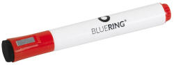 BLUERING Táblamarker 3mm, mágneses, táblatörlővel multifunkciós Bluering® piros (20576) - iroszer24