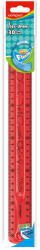 Keyroad Vonalzó 30 cm, flexibilis Keyroad Flex Draw vegyes színek (KR971665) - iroszer24