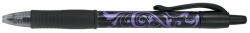 Pilot Zseléstoll 0, 7mm, nyomógombos Pilot G-2 Victoria medium tip, írásszín lila (BL-G2-7-VA-V) - iroszer24