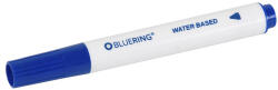 BLUERING Flipchart marker rostirón vizes kerek végű 3mm, Bluering® kék (BR895509) - iroszer24
