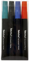 Foroffice Alkoholos marker Foroffice, kerek hegyű hegyű, 1, 5-3mm, 4 db-os készlet, (000017912) - iroszer24