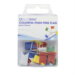 Bluering Térképtű zászlós 25 db/doboz, Bluering® - iroszer24