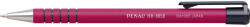 PENAC Golyóstoll 0, 7mm, piros test, Penac RB085B, írásszín piros (7010344008)