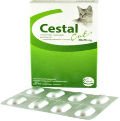Ceva Cestal Pisica, 1 tableta