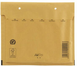 Bluering Légpárnás tasak CD szilikon külső méret 200x175mm, belső méret 180x165mm, Bluering® barna (LEGBARCD) - iroszer24