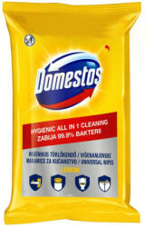 Domestos Nedves törlőkendő fertőtlenítő hatással 60 lap/csomag Domestos citrom (6459) - iroszer24