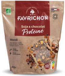 Favrichon Musli BIO cu 43% proteine, soia si ciocolata Favrichon