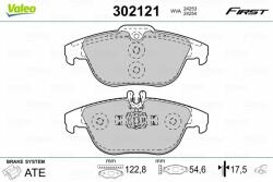VALEO set placute frana, frana disc VALEO ESSENTIAL 302121 (302121)
