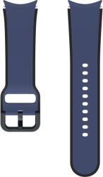 Samsung Curea Samsung Two-tone Sport pentru Galaxy Watch6 / Classic / Watch5 / Pro / Watch4 Series, 20mm, S/M, Bleumarin ET-STR90SNEGEU (ET-STR90SNEGEU)
