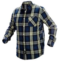 NEO TOOLS Ing Neo 81-541-XXL Flanel Kék-Oliva-Fekete 100% Pamut (81-541-XXL)