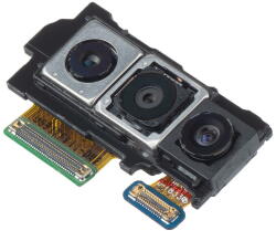 Samsung Piese si componente Camera Spate Samsung Galaxy S10 G973, Modul cu 3 camere, Cu banda (camera/G973) - vexio