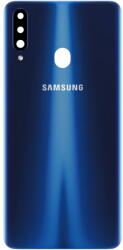 Samsung Piese si componente Capac Baterie Samsung Galaxy A20s A207, Albastru, Service Pack GH81-19447A (GH81-19447A) - vexio