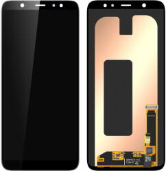 Samsung Piese si componente Display - Touchscreen Samsung Galaxy A6 Plus (2018) A605, Negru, Service Pack GH97-21878A (GH97-21907A) - vexio