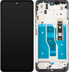 Motorola Piese si componente Display - Touchscreen Motorola Moto G82, Cu Rama, Gri, Service Pack 5D68C20864 (5D68C20864) - vexio