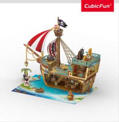 CubicFun Cubic Fun - Puzzle 3D Nava Comorilor 157 Piese ACUP832h Puzzle