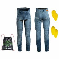 W-TEC Pantaloni Moto Barbati Jeans W-TEC Grandus EVO (23117) - sport-mag