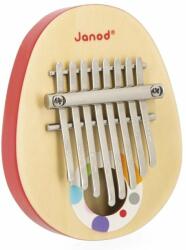 Janod Instrument muzical din lemn Kalimba Confetti (J07642) Instrument muzical de jucarie