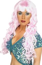 Smiffys Peruca Sirena roz