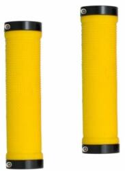 VeloGo bilincses markolat, 130 mm, sárga, fekete bilincssel