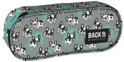 DERFORM BackUp kutyás ovális tolltartó - Bulldog (PB5A08) (PB5A08)
