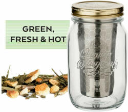  Brew Jar Cold Brew készítő eszköz + Green Fesh & Hot 100g zöld tea