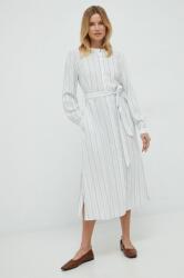 Tommy Hilfiger rochie culoarea alb, maxi, drept PPYX-SUD03Z_00X