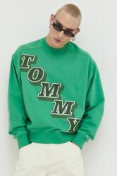 Tommy Hilfiger bluza barbati, culoarea verde, cu imprimeu PPYX-BLM0ZH_76A